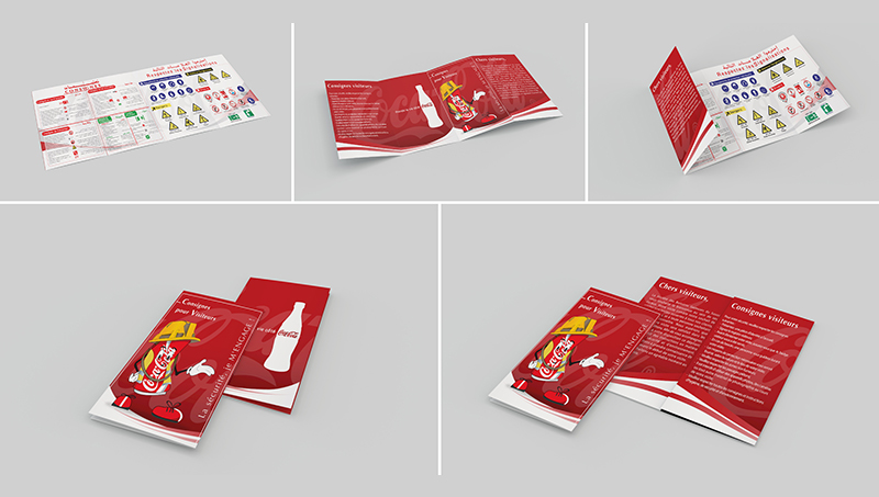 print- brochure coca